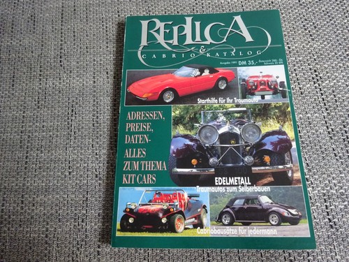 Replica kit catalogo auto - catalogo, 1991