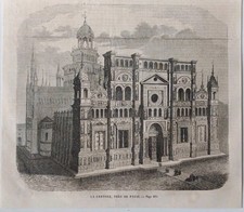 Pavia Veduta Certosa di Pavia