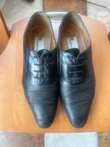 Tacchi uomo armani pelle nera - tacchi,