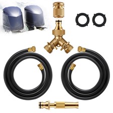 Kit scarico fuoribordo doppio