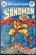 Sandman 1 Winter DC Comics Originale USA 1974 Joe Simon Jack Kirby Mike Royer