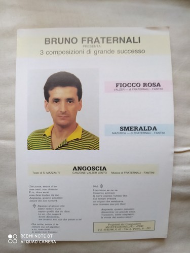 Bruno fraternali fiocco - bruno, rosa"