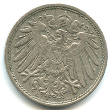 Germania 10 pfennig 1911 E n