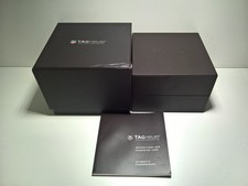 ULTRA RARE TAG HEUER CARRERA AUTAVIA WATCH BOX + BOOKLET 2015