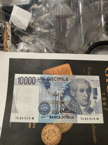 Banconota 10000 lire volta - banconota,
