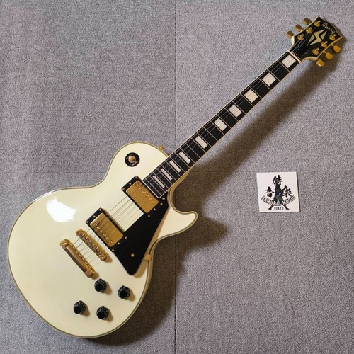 Burny les paul custom white - paul,