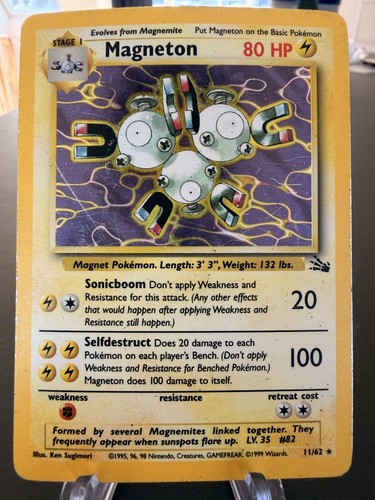 Magneton fossil set tcg - magneton,