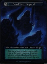 Howl from Beyond (foil) acqua