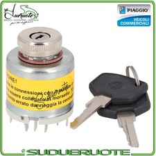BLOCCHETTO CHIAVE ACCENSIONE MESSA IN MOTO PER APE TM 703 602 MP 501 601 CAR MAX