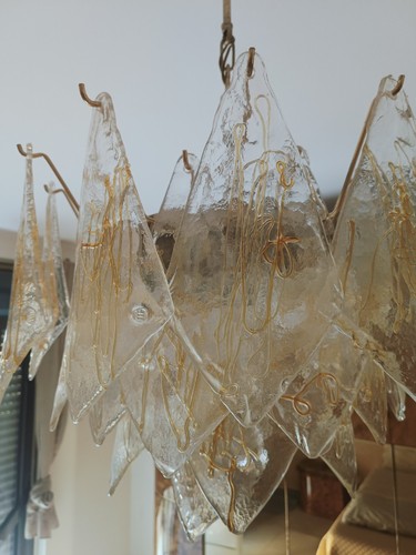 Murrina chandelier signed - murrina,