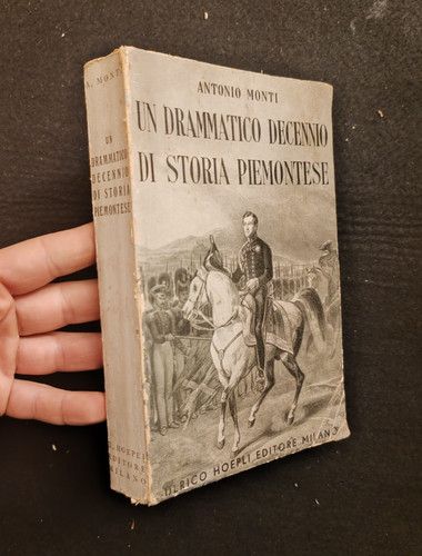 Autografo antonio monti - antonio, un