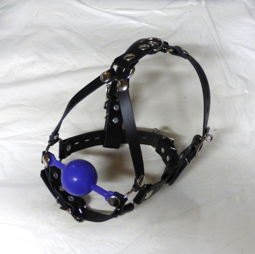 Vera pelle 54mm viola silicone - 54mm,