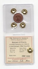 Centesimo 1904 fdc rosso - centesimo,