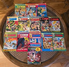 LOTTO 14 NUMERI ALBI DEI SUPER EROI "CONAN" CON N. 1 CONAN E KAZAR