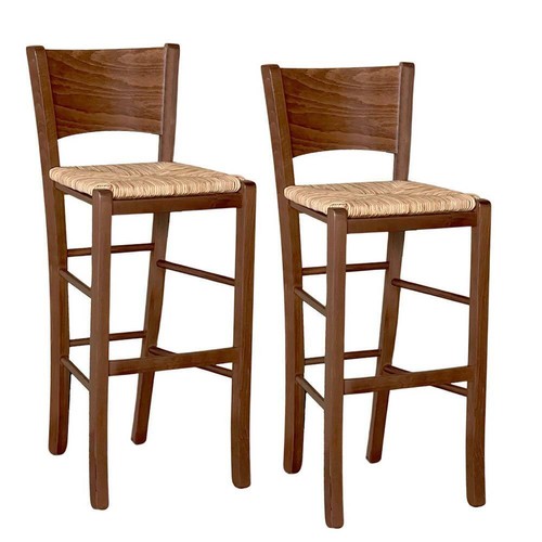 Sgabelli bar lucy - , legno