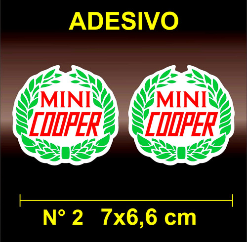 Adesivi sticker mini - mini, cooper
