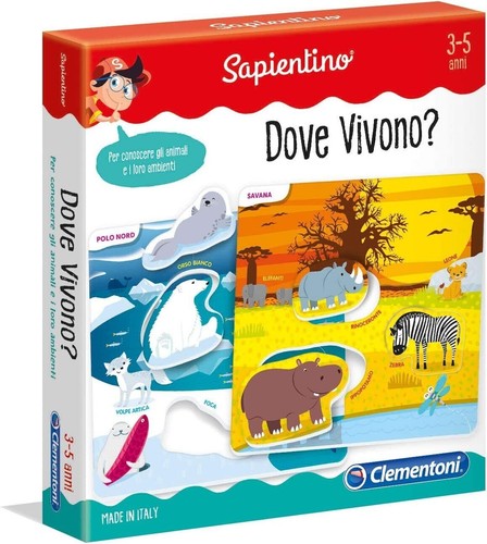 Dove vivono gioco sapientino - vivono?,