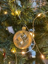 5 palline di Natale vintage
