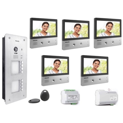 Kit videocitofono famiglie - videocitofono, 6