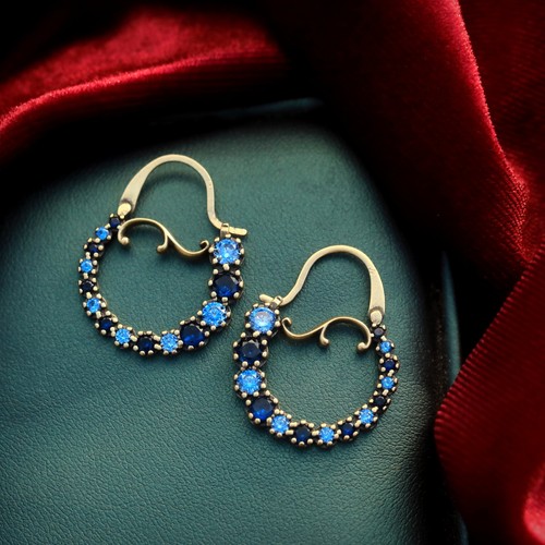 Boucles oreilles doré - d'oreilles,