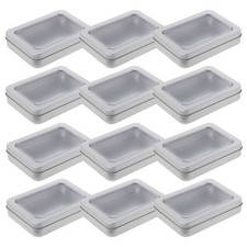  12 Pcs Contenitori Latta