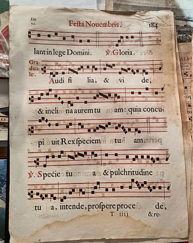 Antifonario cartaceo con - cartaceo,