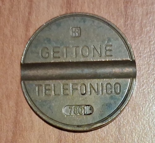 Gettone telefonico 7801 - gettone,