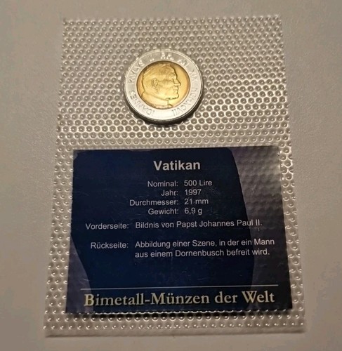 Monete 500 lire 1997 ottime - lire,