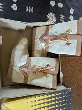 Stivali vintage bianchi in