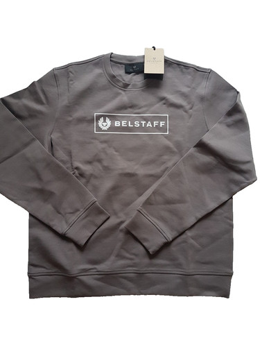 Felpa belstaff uomo - felpa, grigia