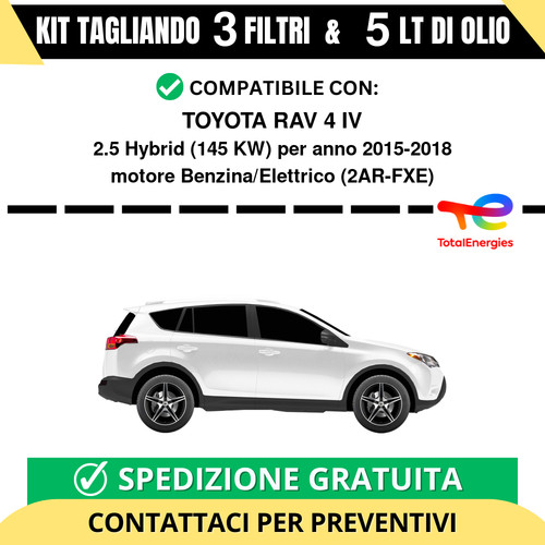 Tagliando per toyota rav iv - tagliando,