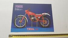 Fantic Motor Trial 200 1979 depliant originale moto testo FRANCESE Francais