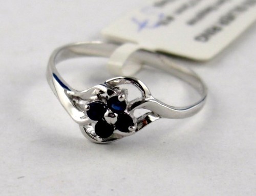 L38 zaffiro anello - anello, tondo