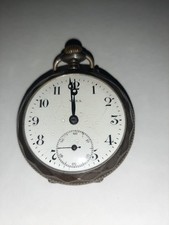 Genuine Silver Pocket Watch