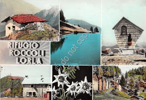 Cartolina postcard rifugio - cartolina,