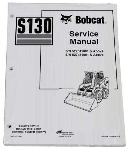 Bobcat s130 skid steer loader - bobcat,
