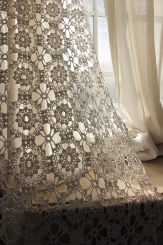 Copriletto vintage francese