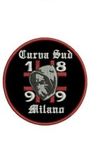 Toppa patch milan curva sud fossa leoni brigata  ricamata collezionismo 