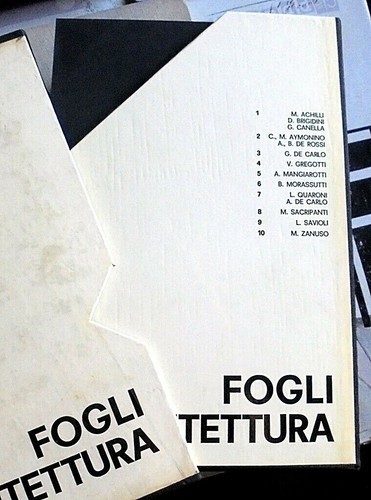 Fogli architettura design - di,