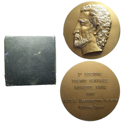 Medaglia premio teatrale - medaglia,