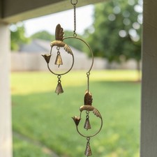 Campana colibrì doppia in