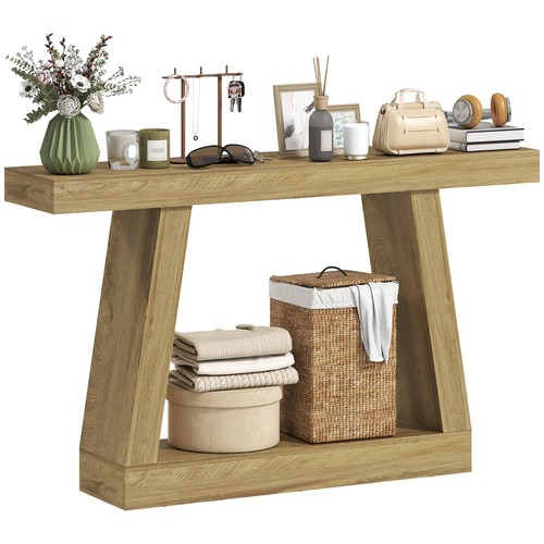 Homcom tavolo consolle - homcom, stile