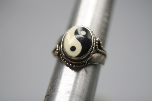 Anello yin yang argento 925 - argento,