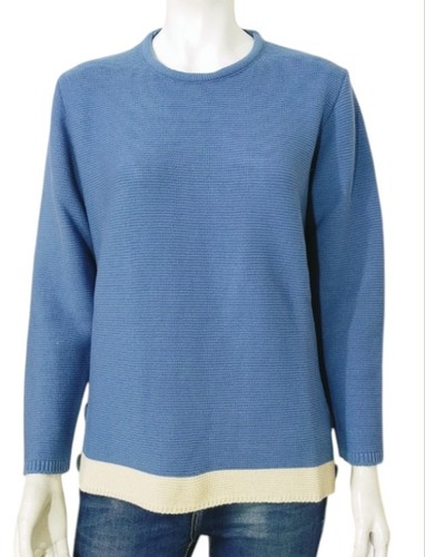 Maglione donna celeste - celeste, lana