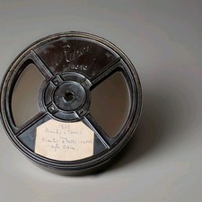 VINTAGE CINE REEL BOBINA  METALLICA 8mm PROIETTORE RIBER RO-TO
