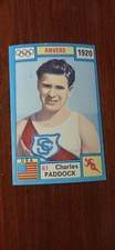 Adesivo Panini #61 Olimpiadi 1896-1972 Charles PADDOCK USA Corsa Atletica Nuovo 