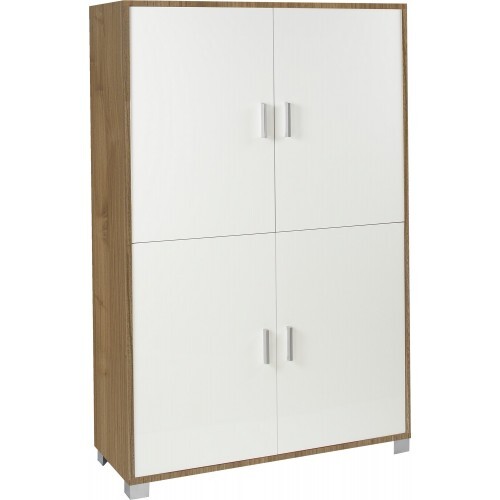 Credenza ante noce bianco - credenza,