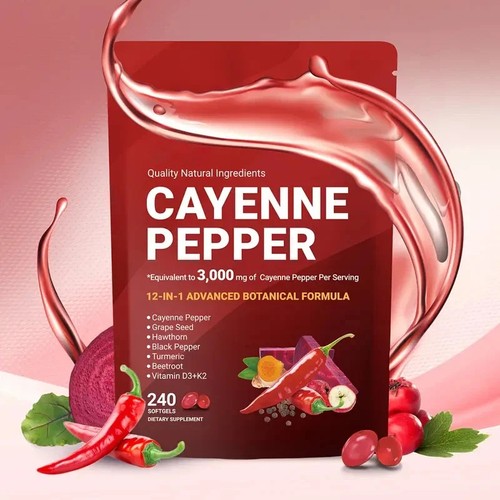 Pepe caienna 240 capsule di - di,