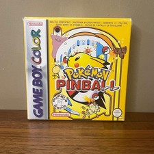 Pokemon Pinball Italiano Originale 100% + Scatola Completo Game Boy Color