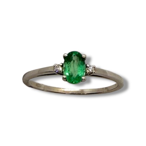 Anello donna oro bianco con - bianco,